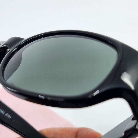 Vintage 80s Ray Ban B&L PSAS BLACK Outsider Sport Wayfarer Sunglasses Wrap - Picture 16 of 16